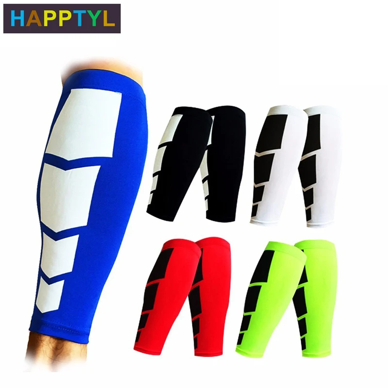 

HAPPTYL 1Pcs Calf Compression Sleeves - Leg Compression Socks for Shin Splint, & Calf Pain Relief - Men, Women, and Runners