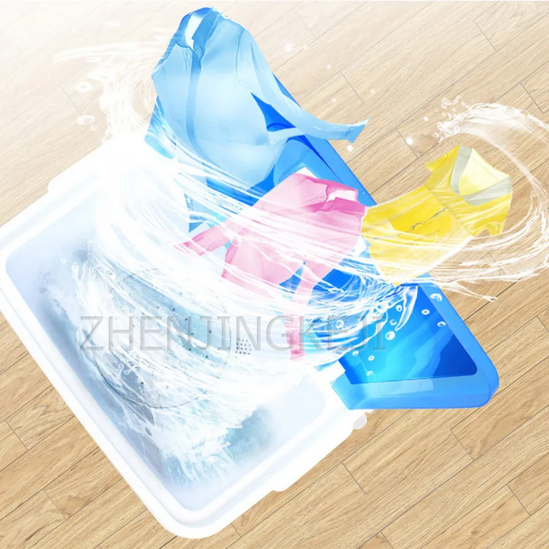 Мини стиральная машина 5 0 кг 220 В одноцилиндровая полуавтоматическая с