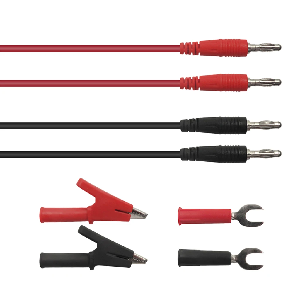 Мультиметр с зажимом типа крокодил штепсельная вилка банан измерительный зонд