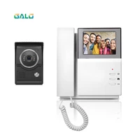 4 3inch tft lcd color video door phone doorbell intercom system indoor monitor screen video doorphone for home 25 ringtone