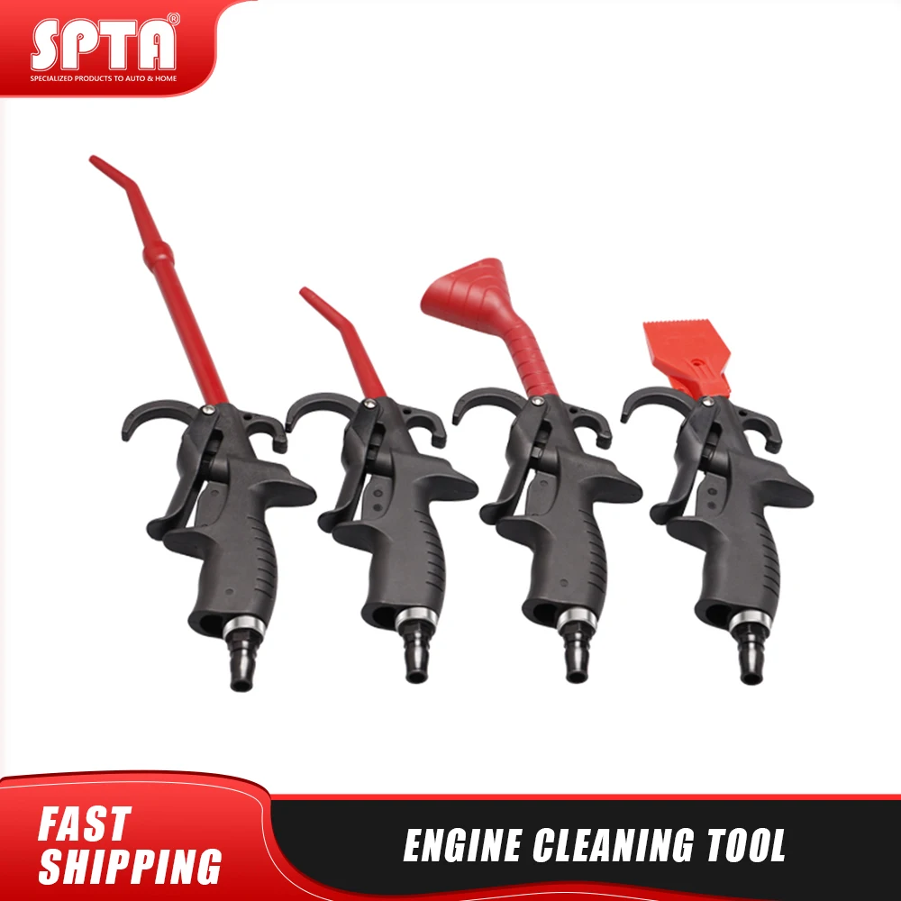 Пневматический пистолет SPTA стальной с высоким давлением для очистки двигателя