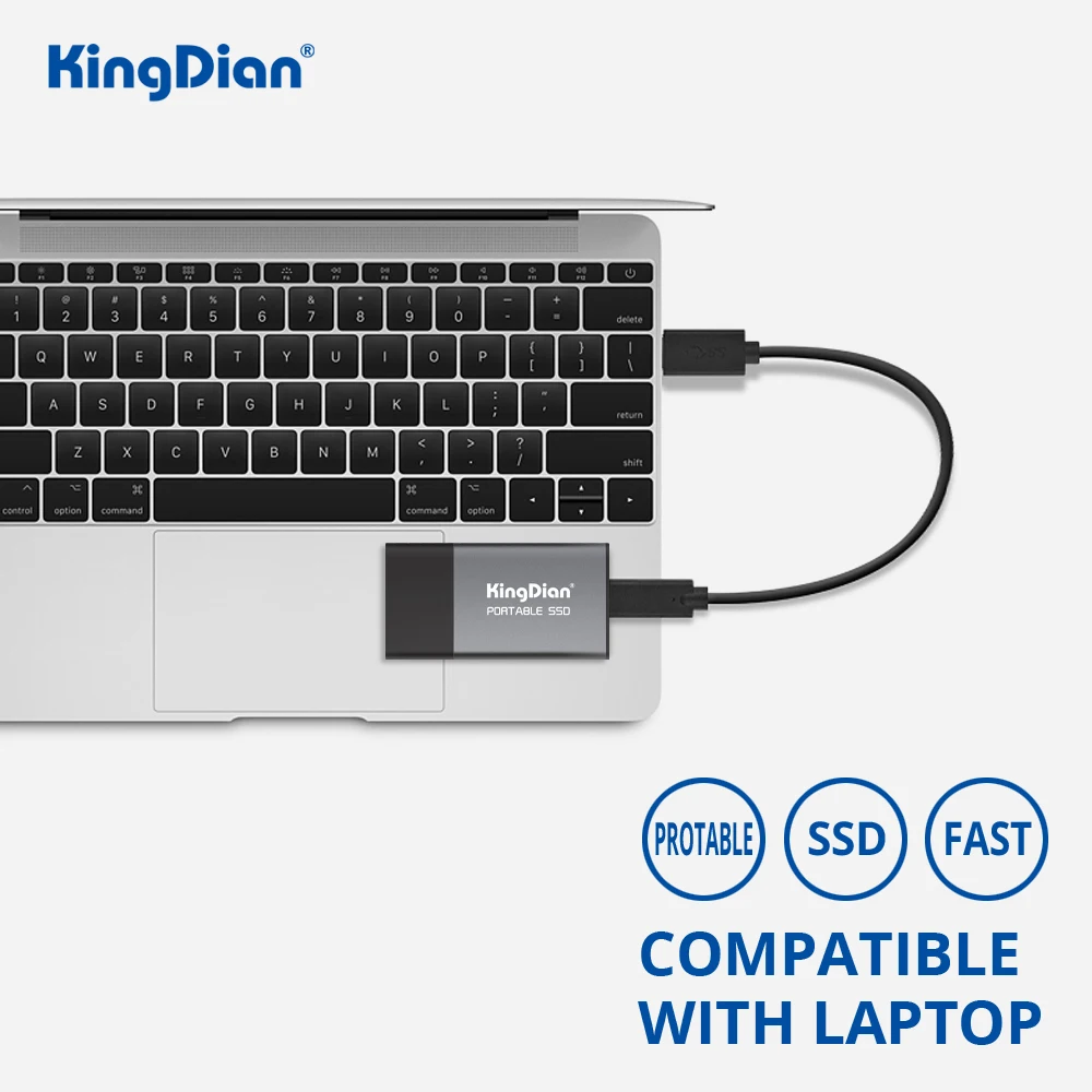 Внешний жесткий диск KingDian ssd 120 ГБ 250 500 Гб ТБ внешний твердотельный накопитель hdd