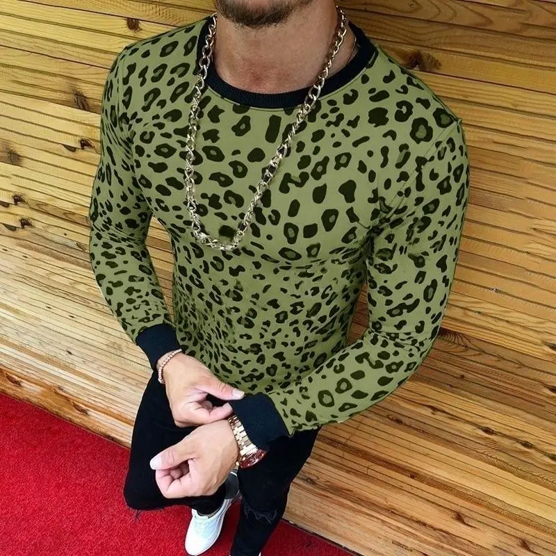 Мужская футболка с длинным рукавом и круглым вырезом 4 цвета | одежда