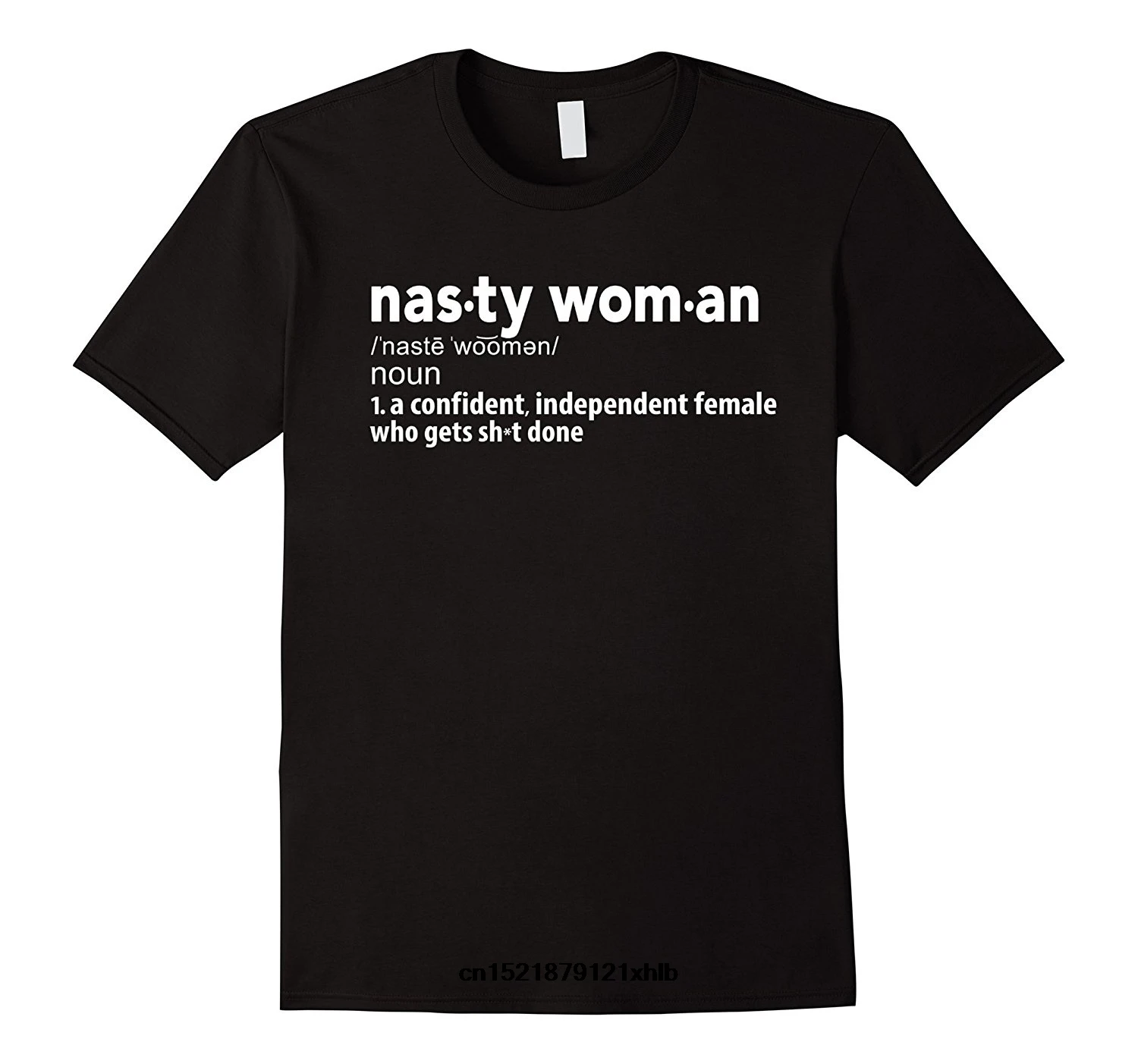 Для мужчин футболка с надписью &quotNasty woman&quot высокой четкости для забавная новая wo