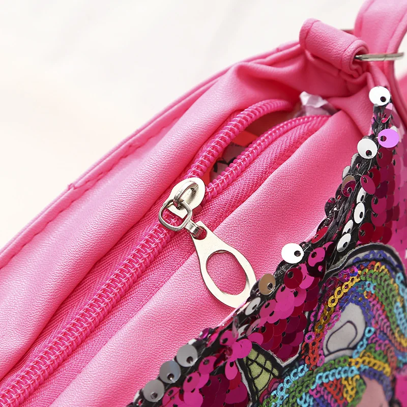 

LOL Surprise Doll Cute Cartoon Flash Bag Shoulder Bags for kids Girls Coin Purse Birthday Gift Toy