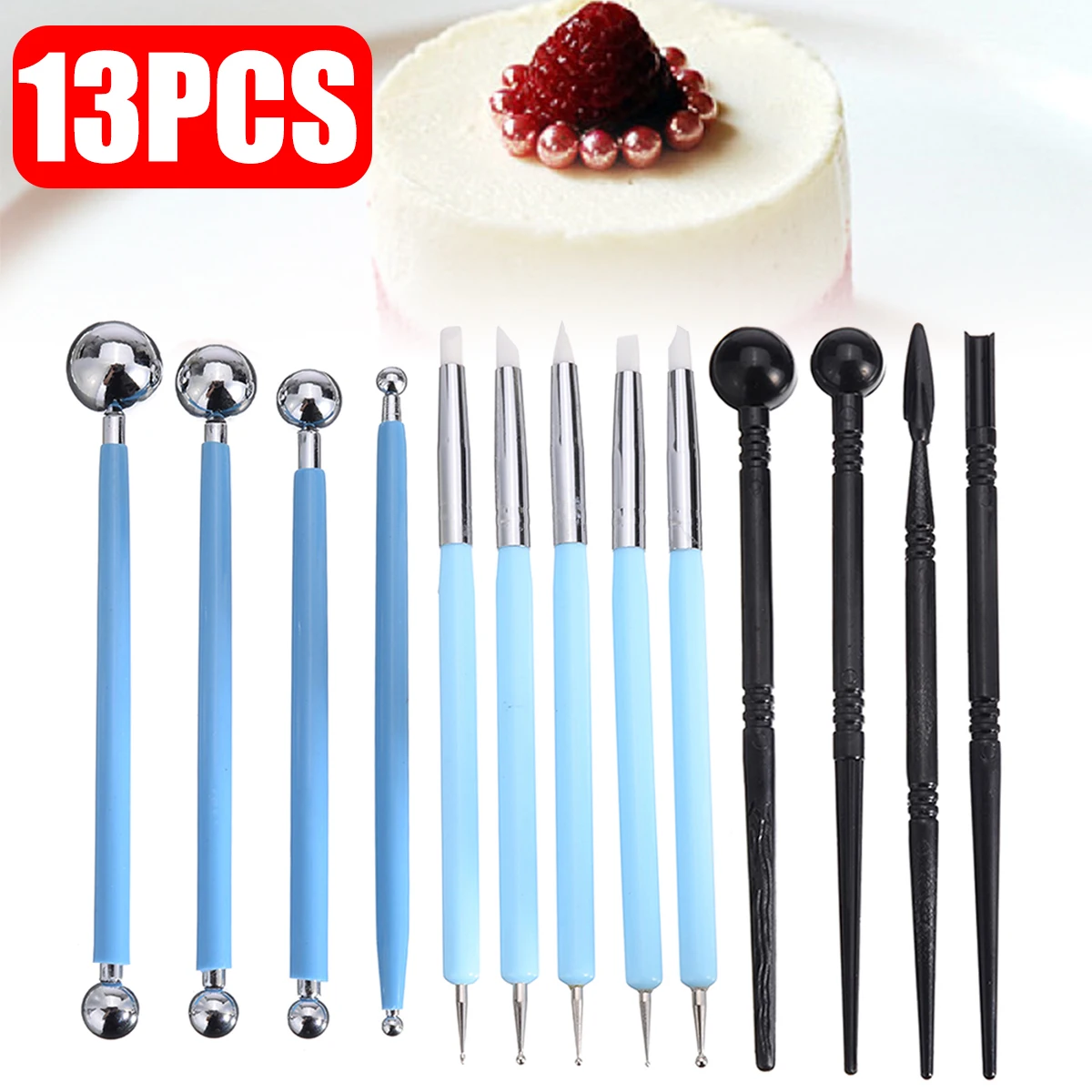 13 шт. полимерная глина пластилин инструменты для лепки нажмите с силой так