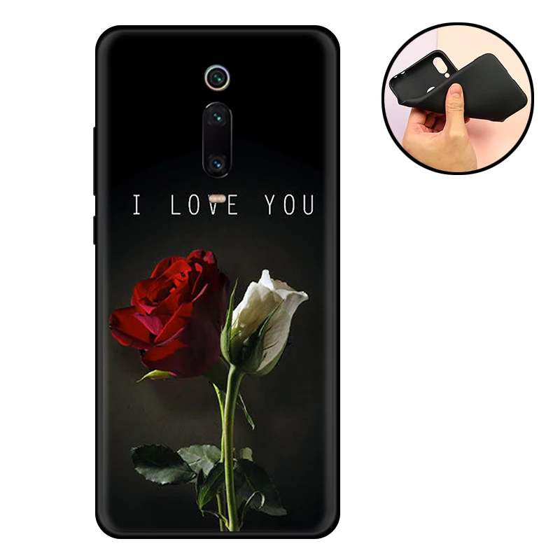 WANPM Чехлы для Xiao mi Red mi K20, чехол Red mi K20 Pro, черный матовый Силиконовый чехол mi 9 T, задняя крышка для mi 9 T mi 9 T mi 9 T mi 9 T K 20 - Цвет: WANPM
