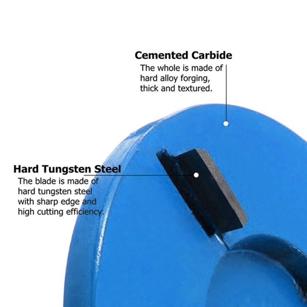 Фрезерный резак для чайного лотка с шестью зубами деревообрабатывающий турбо