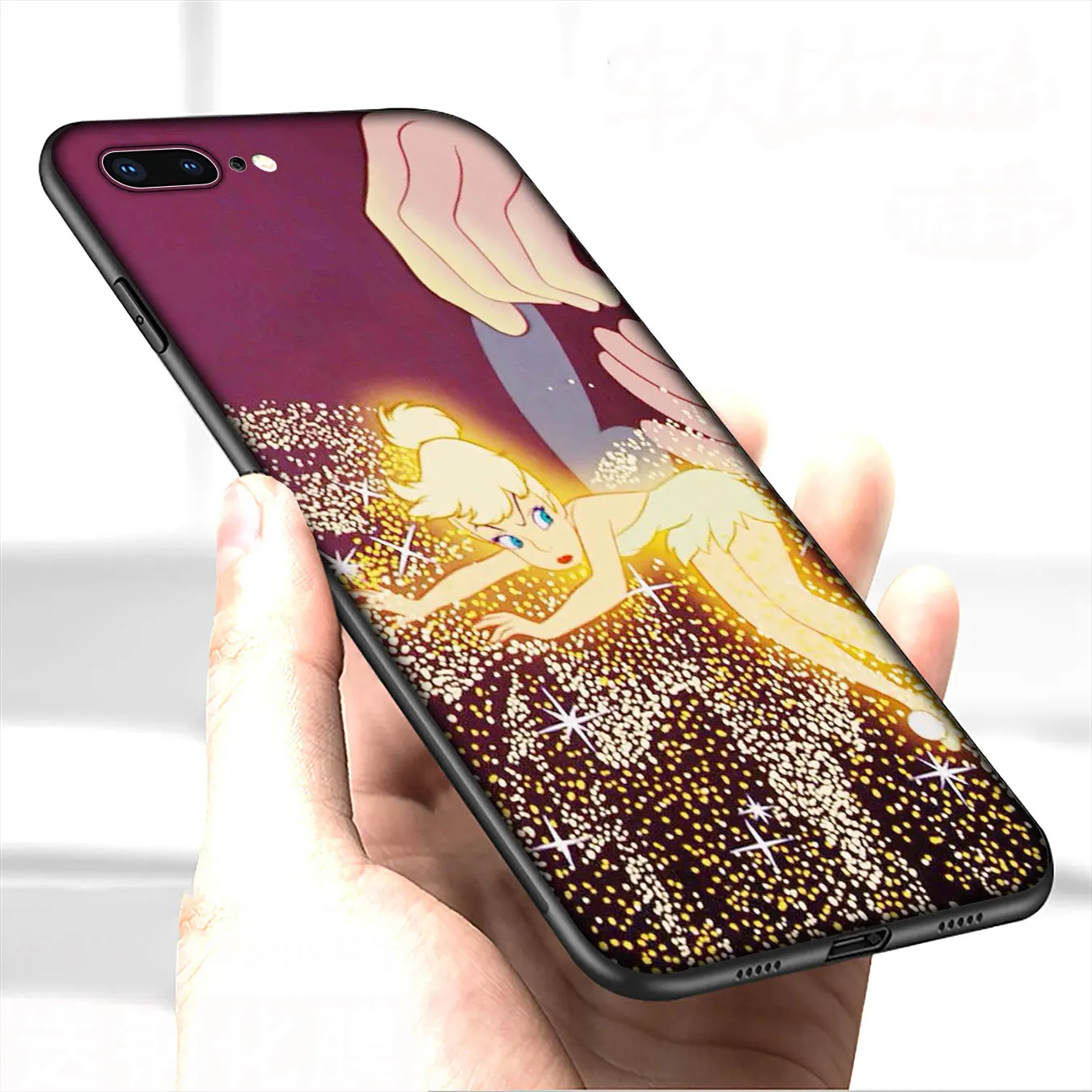 IYICAO eter Pan Wendy Tinkerbell Tinker bell Soft Silicone Phone Case for iPhone XR X XS 11 Pro Max 5 5S SE 6 6S 7 8 Plus Cover | Мобильные