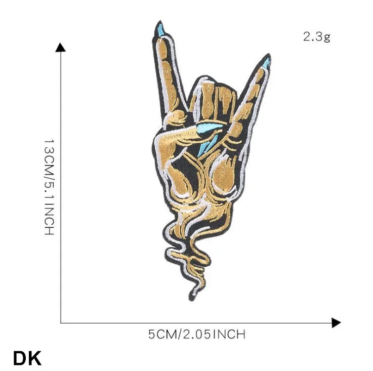 Новое поступление 10 шт. вышитые патчи железные на горном хрустале Джинсы Пальто