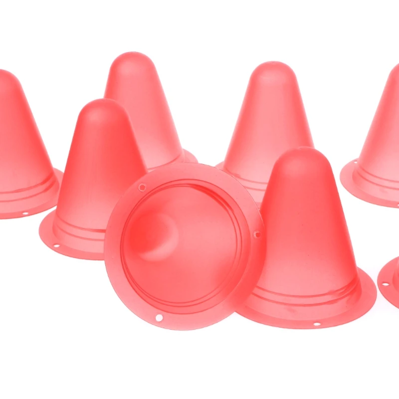 10 шт. скейт маркер конусов ролик Футбол футбол учебного оборудования маркировки