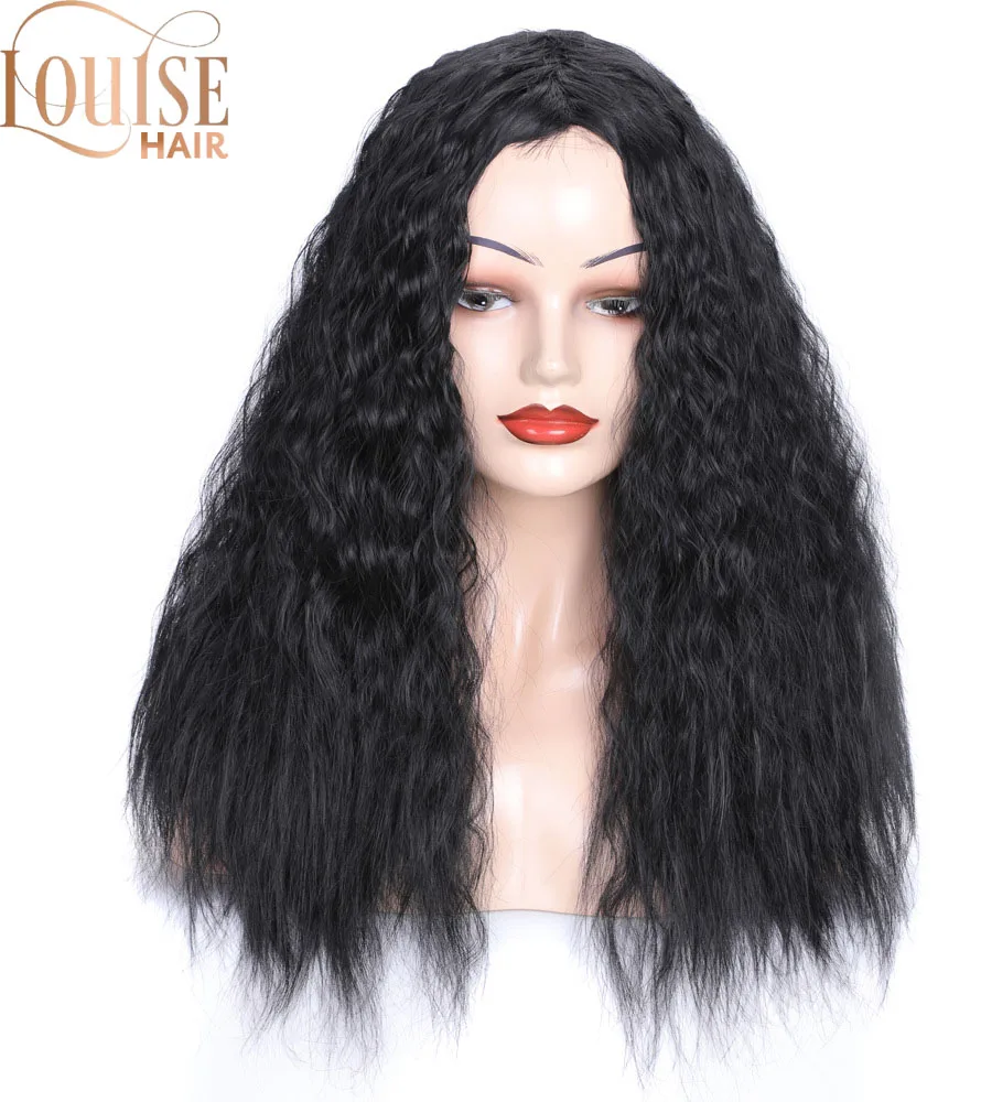 Женский парик для косплея Louise Hair длинный глубокий свободный вьющийся кудрявый