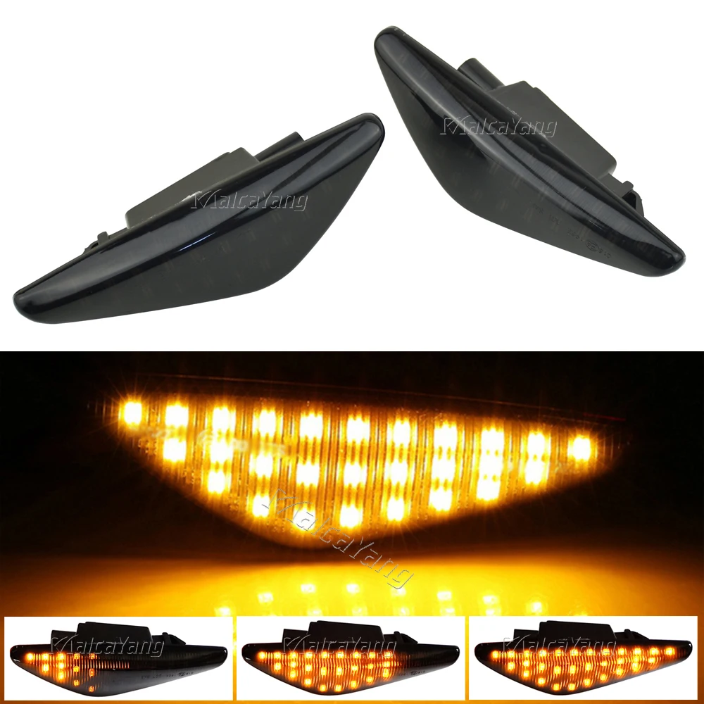 

Sequential Turn Signal Flashing Lamp For BMW X3 F25 X5 E70 X6 E71 E72 Dynamic Side Marker LED Light Full Star Blinker Indicator