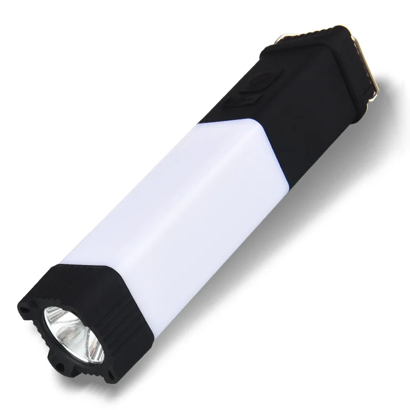 3 в 1 USB Перезаряжаемый двойной луч Многофункциональный светодиодный фонарь Кемпинг Туризм красный emmergency фонарик ремонт автомобиля техническое обслуживание