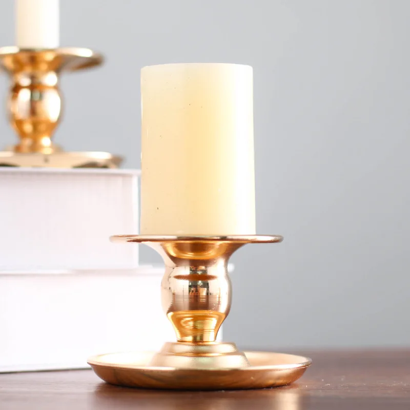 Поднос для свечей скандинавский поднос золотой железный подсвечник украшение