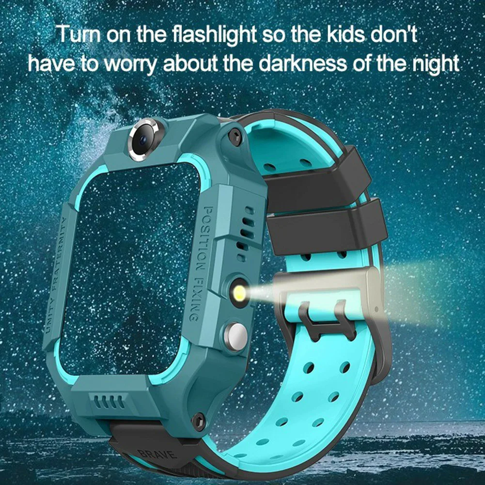 Умные часы для детей GPRS трекер сенсорный экран водонепроницаемый измерение