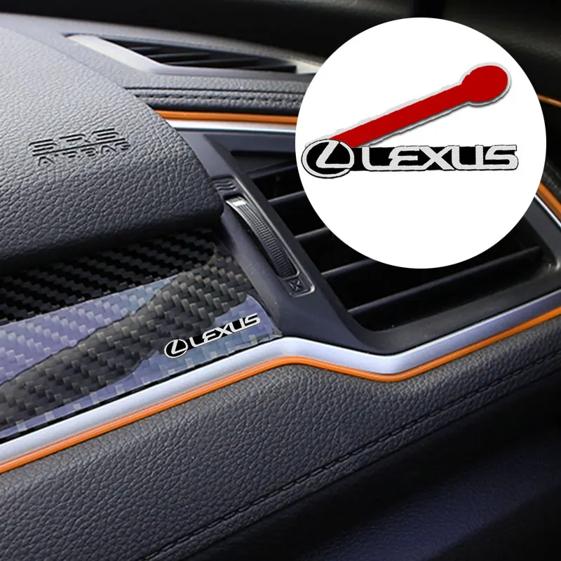 2/4 шт. декоративные автомобильные наклейки для динамиков LEXUS Is250 Is300h Ct200h Is200 Nx300h Is