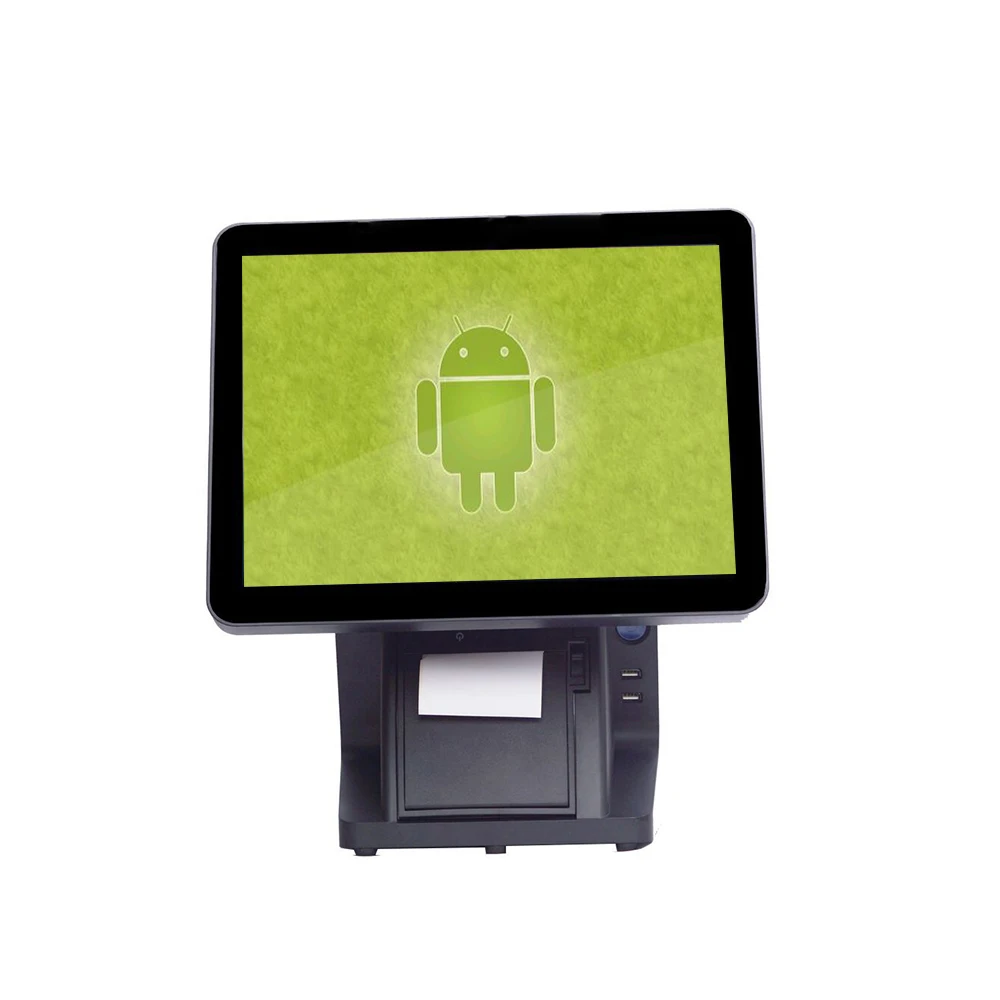 Высококачественный 15 дюймовый сенсорный POS терминал Android pos все в одной точке