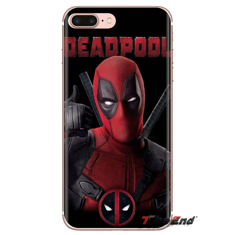 Силиконовый кожаный чехол для телефона крутой Дэдпул из Вселенной Марвел LG G3 G4