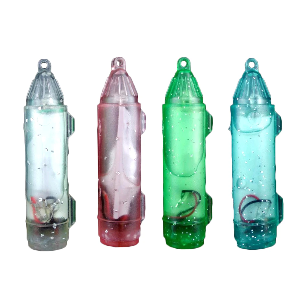 Портативный светодиодный подводный мини фонарь для рыбалки - Цена: 78,20 руб.