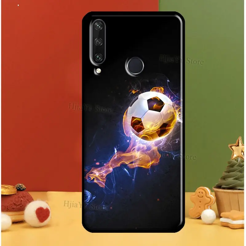 Чехол для телефона с футбольным мячом Huawei Y3 II Y5 Y7 2017 Y6 Prime 2018 Y9 2019 Y7A Y5P Y6P 2020 Nova 5T 2i |