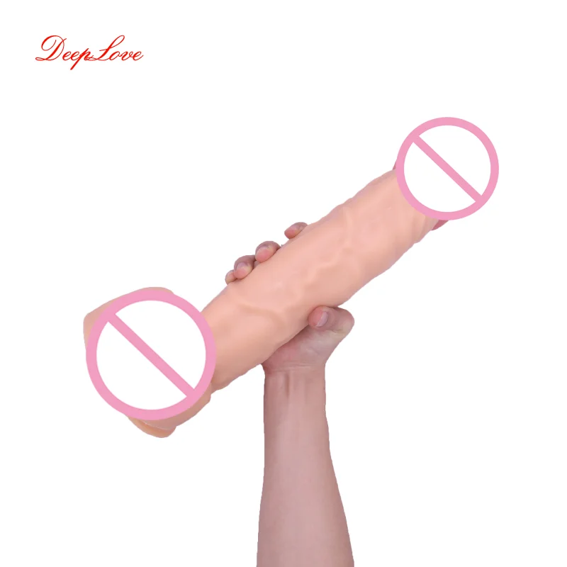 15 35 дюймов Большой Цвет фаллоимитатор для женской мастурбации влагалищный