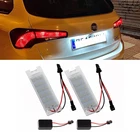 Задние светодиодные огни для номерного знака Fiat Punto Evo Tipo 500x600 Brava Bravo Grande Punto Linea Albea Marea 500L, 2 шт. без ошибок