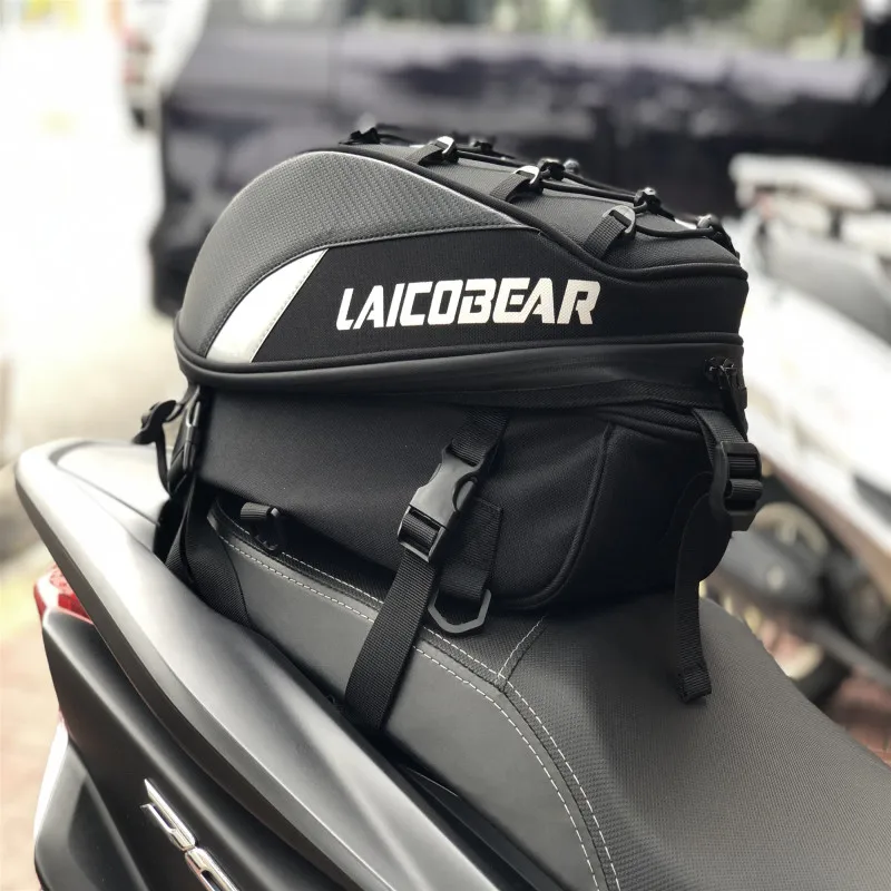 Новая брендовая мотоциклетная задняя Сумка водонепроницаемая верхняя сумка