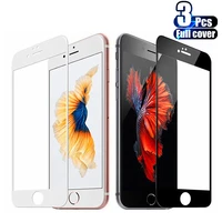 3PCS Full Cover Tempered Glass for iPhone Plus 2020 Screen Protector for iPhone Max Pro Mini Glass