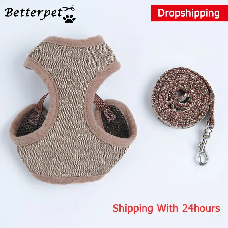 Набор поводков для маленьких собак мягкий жилет домашних питомцев поводки