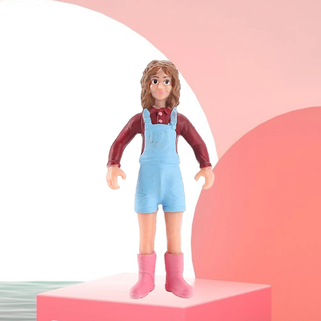 

1:25 Scale Diorama Mini Character Model People Figure Model Desktop Decor