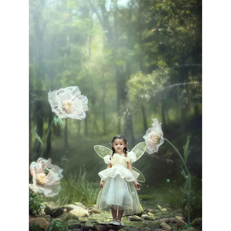 Платье принцессы с цветами для девочек бальное платье подружек невесты