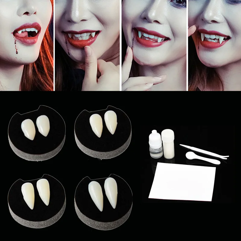 

Halloween Decoration Vampire Teeth Fangs Bloody Window Stickers Floor Clings Blood Garland Banner Horror Vampire Party Decor