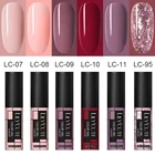 Топ LILYCUTE, 246, набор гель-лаков для ногтей, Осень-зима, цветной, блестящая основа, полуперманентный, удаляемый замачиванием, ногти гель лак дизайн ногтей