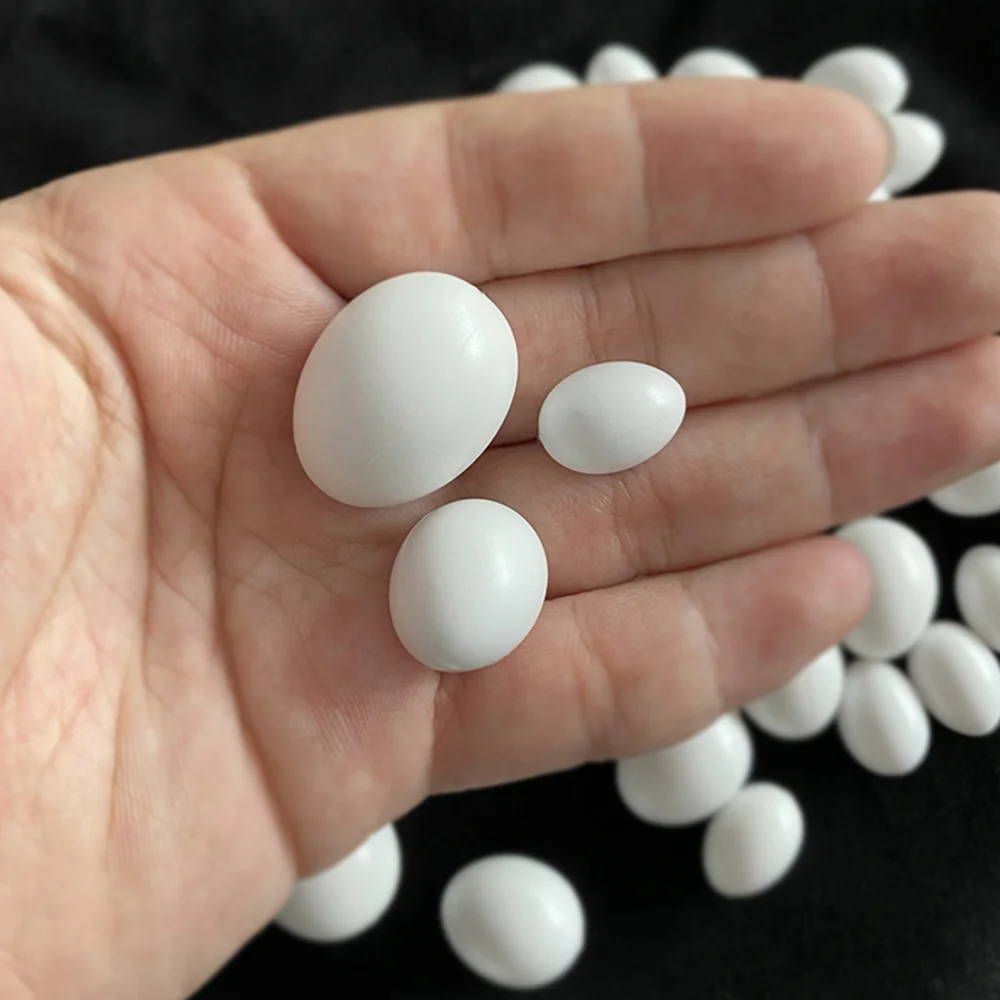 

10pcs Realistic Bird Dummy Eggs Fake Bird Egg Bird Laying Prop