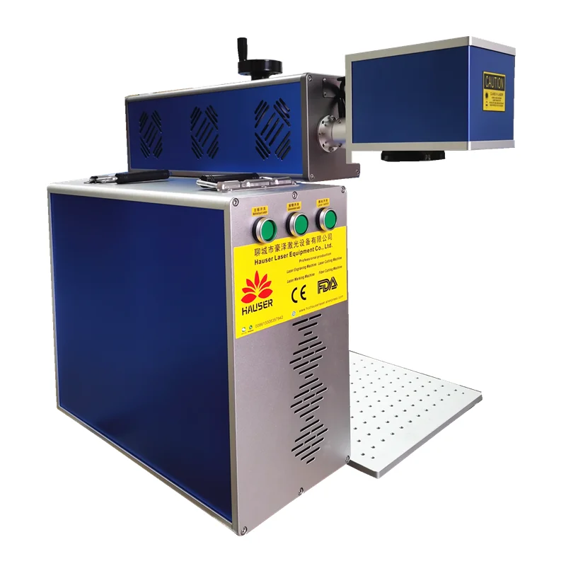 HCZ 20W co2 laser marking machine engraving woodcut leather jeans non-metal | Инструменты
