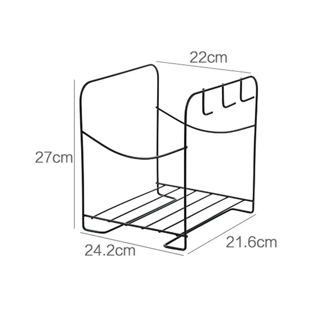 

bathroom Washbasin stand storage racks salle de bain Bathroom metal toilet shelf with hooks Storages shoes
