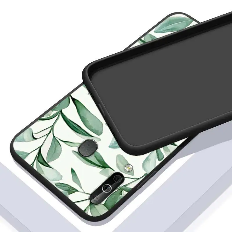 

Colorful Green Leaf Style for Samsung Galaxy A90 5G A80 A70S A70 A60 A50S A40 A30 A20E A20 A20S A10S A10 Phone Case