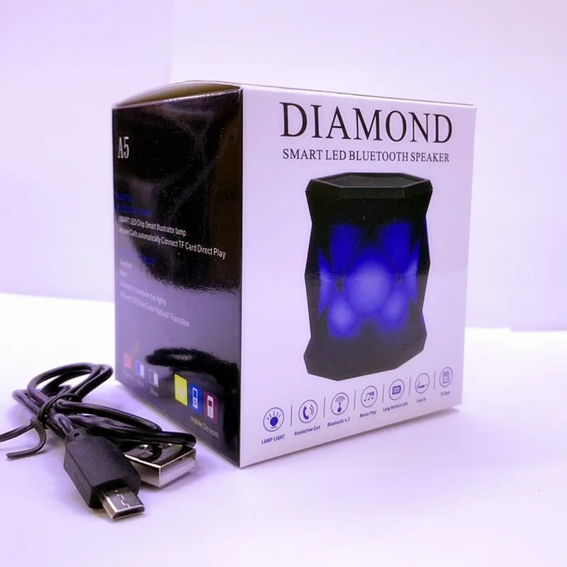 Светодиодный динамик беспроводной Bluetooth портативный 10 Вт | Электроника