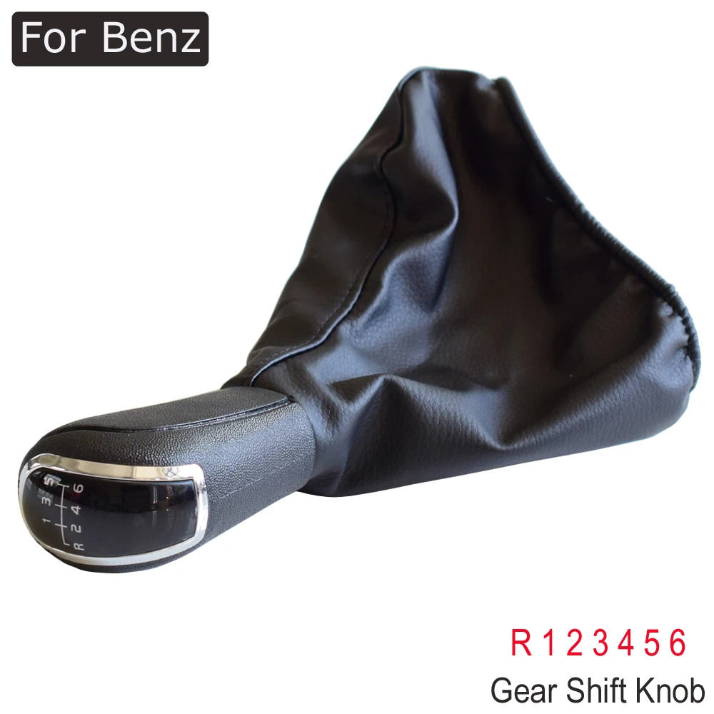 Хорошая черная ручка рычага переключения передач чехол для багажника Mercedes Benz C