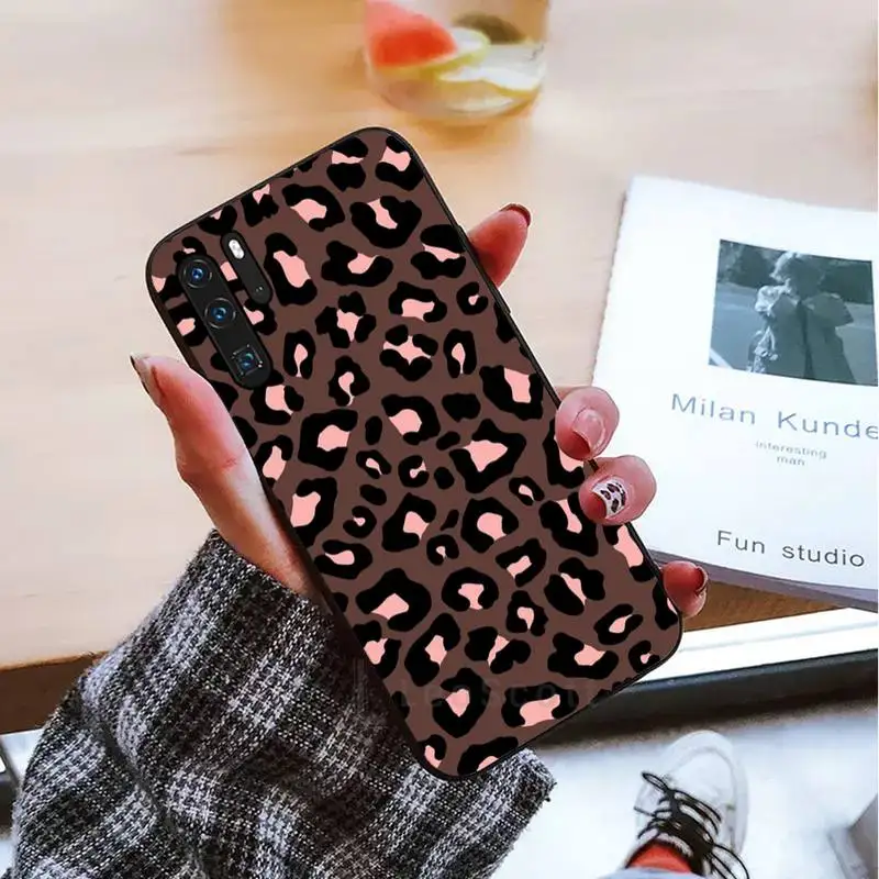 

Leopard Phone Cases For Huawei honor Mate mate P 10 9X 10i 20 30 40 y7 lite pro p smart 2019