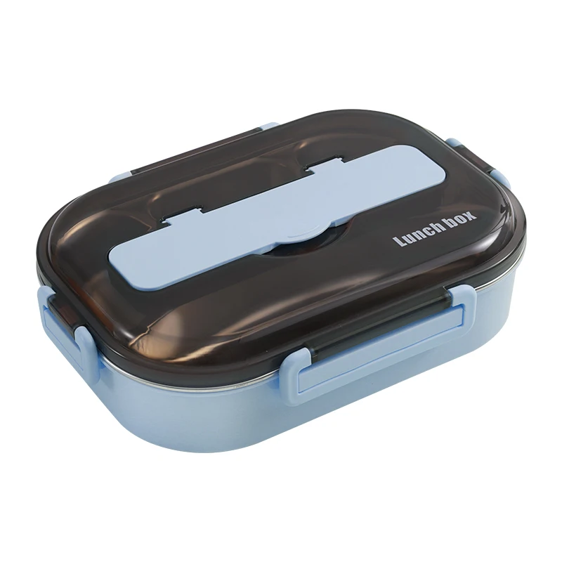 304 нержавеющая сталь изолированный Ланч-бокс Удобная Студенческая коробка для