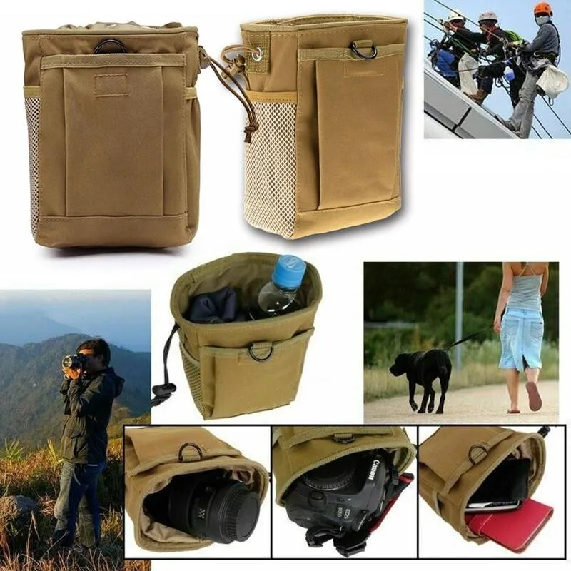 

Protable Molle Recovery Ammo Bag Magazine Pouch Military Hunting Accessories Gun Drop Pouch Airsoft Pouch Dump Sundries Tac R3W7