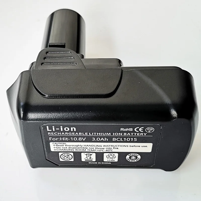 

US 3.0Ah 12V Li-ion Rechargeable Battery for 10.8V Hitachi cordless Electric drill screwdriver DB10DL FCR10DL WH10DC BCL1015