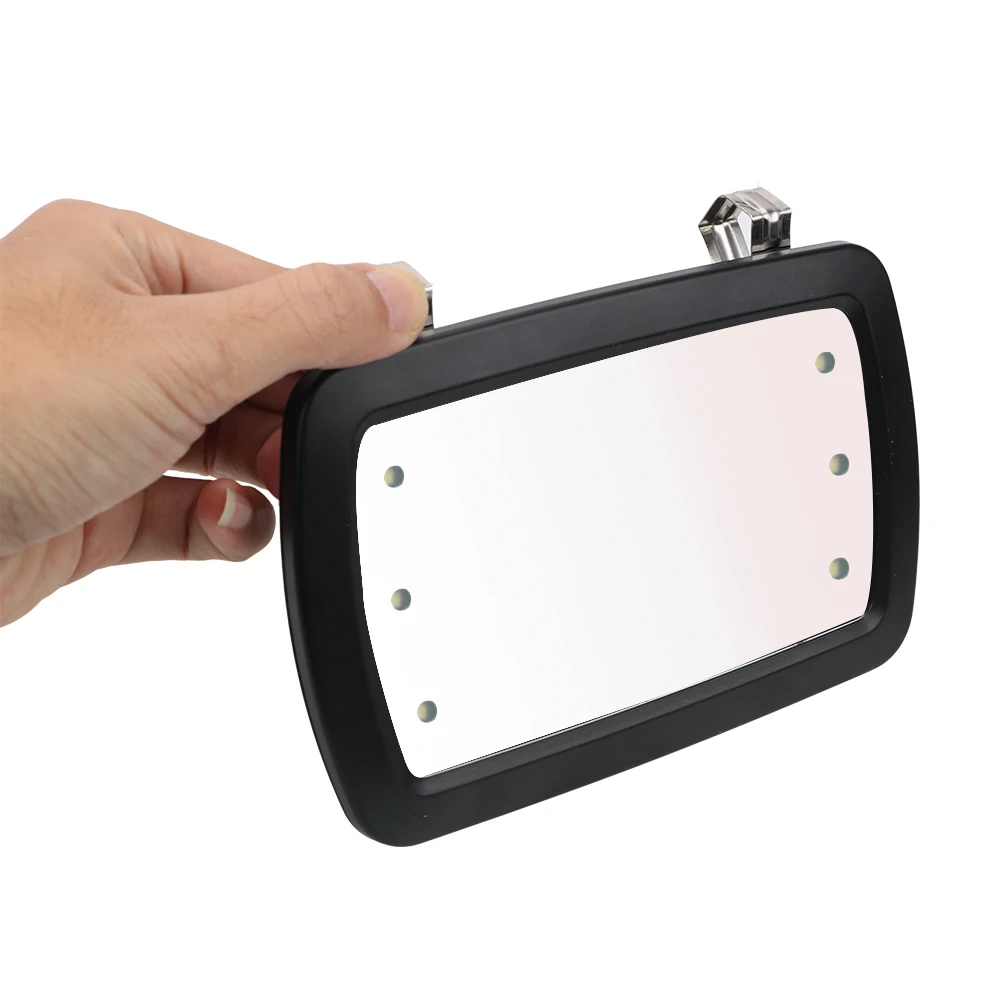 Автомобильное солнцезащитное зеркало солнцезащитный козырек косметическое для