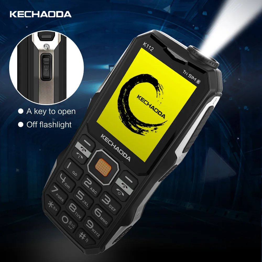 Телефон GUOPHONE K112 2 4 &quot 32MB 3200mah Расширенный 32GB фронтальная и задняя двойная камера