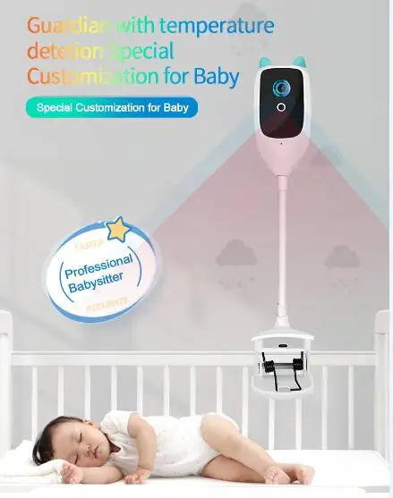 

2MP 1080P Wireless Intercom Baby Monitor Temperature Monitoring Cry Detection Home Security IP Camera