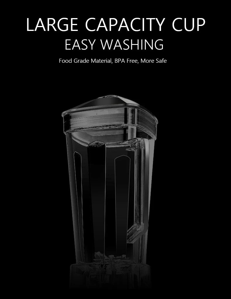 TINTON LIFE 33000R/M 2L BPA бесплатно профессиональный блендер для смузи, Миксер для еды, соковыжималка, Кухонный комбайн для фруктов