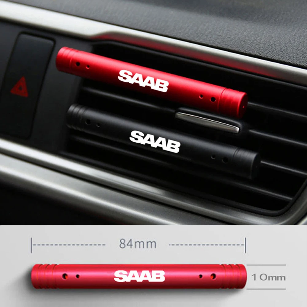 

Auto Logo Air Conditioning Balm Freshener Car Air Outlet Perfume Aromatherapy Stick For SAAB Turbo 93 95 9-3 9-5 WF Monster