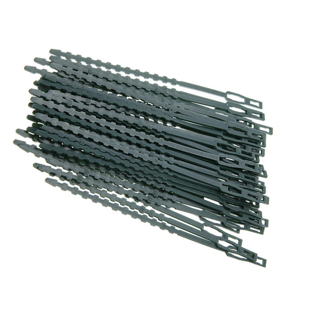 

100PCS Adjustable Plants Tree Climbing Support Cable Ties Grow Kits Plant Planting Accessories Garden Supplies